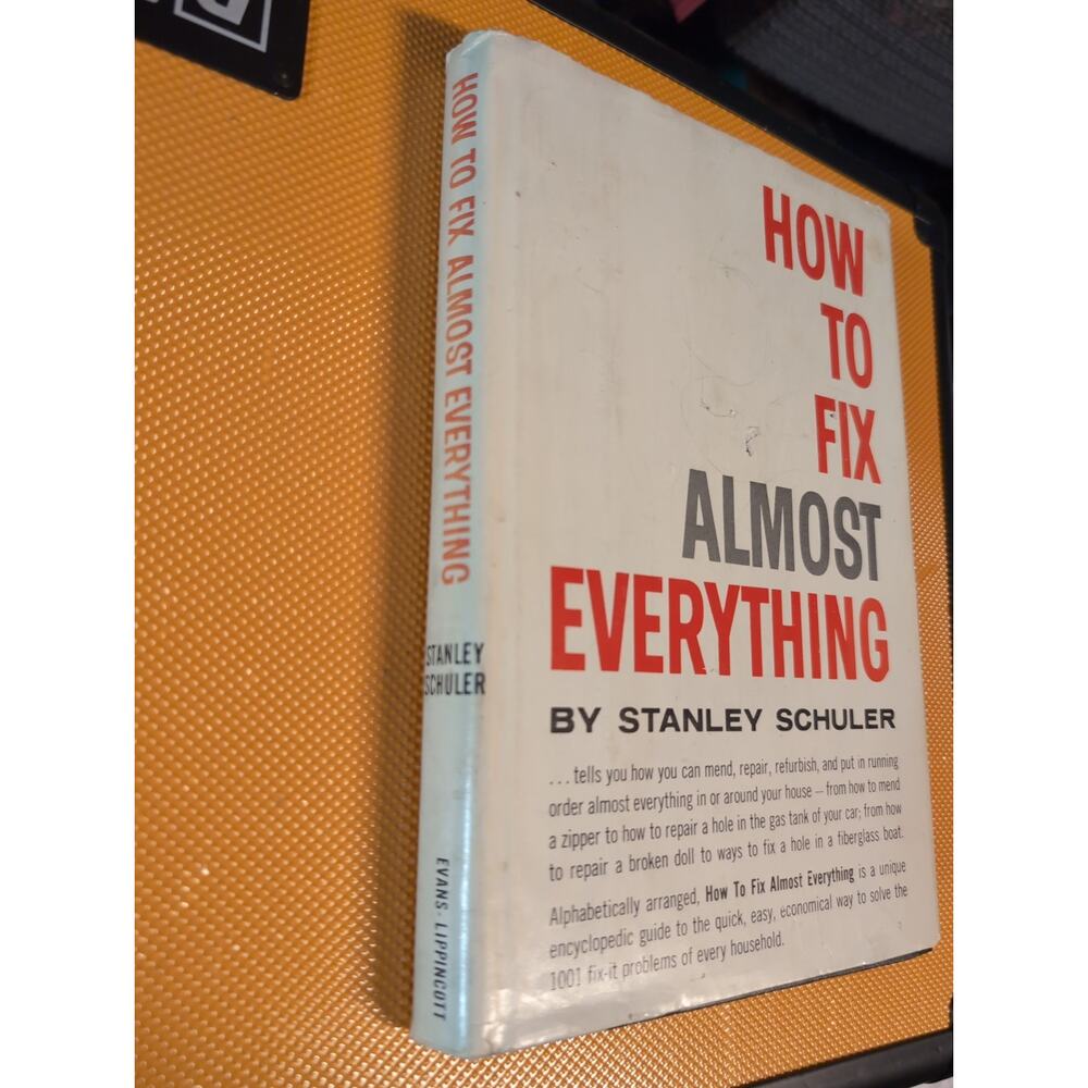 How To Fix Almost Everything by Stanley Schuler Vintage HCDJ - Picture 2 of 11